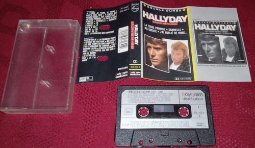 Johnny hallyday cassette - hallyday,