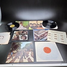 The Beatles Vinyl Record Lot+Abbey Road+Let It Be+1967-70+Herb Alpert AS IS?