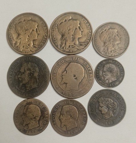 Lots monnaie ancienne - monnaie,