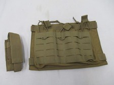 CONDOR PLACARD TRIPLE MAG AND SINGLE PISTOL MAG POUCH LOT Coyote Brown