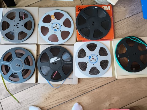 Lot bobines magnetophone - de, 7