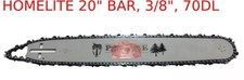 20" BAR & CHAIN FITS HOMELITE