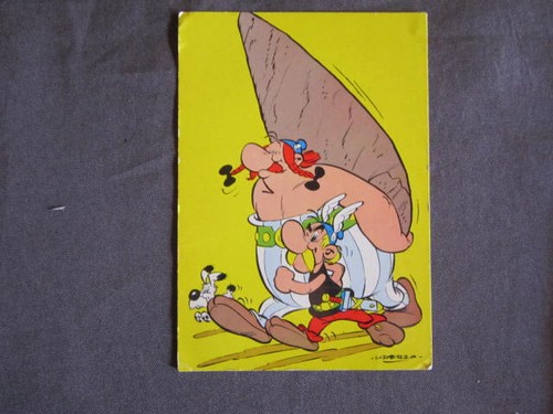 Asterix carte postale - asterix,