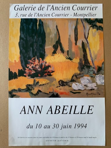 Affiche ann abeille - -,