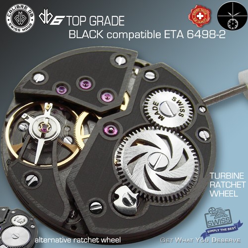 Movement calibre db6 black - movement,