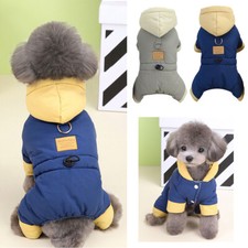 Manteaux Chauds Pour Animaux De Compagnie Chat Chien Veste Vêtements D' /