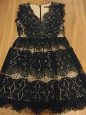 Blu Pepper Dress black lace