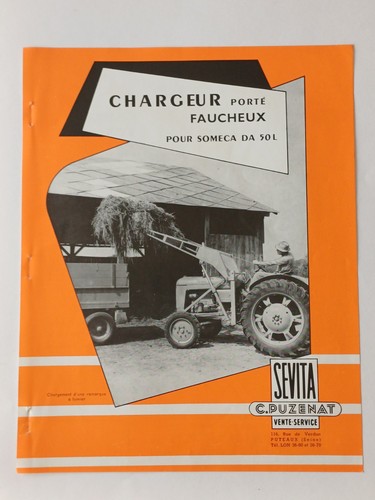 Prospectus années 50 - prospectus, 2p.