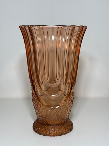 Vase luxor art déco verre - vase,