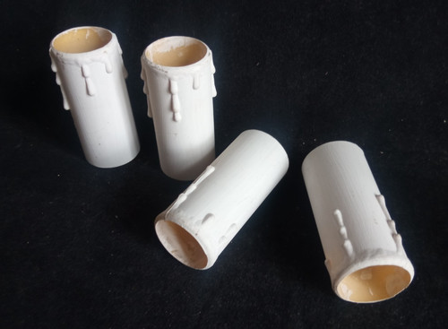 Grosses bougies plastique - grosses, en