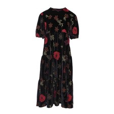 Desigual Dress Black Velvet