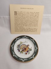 Assiettes miniatures Franklin