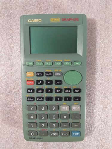 Casio graph calculatrice - 25,