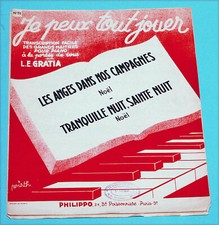 PARTITION de MUSIQUE "Les