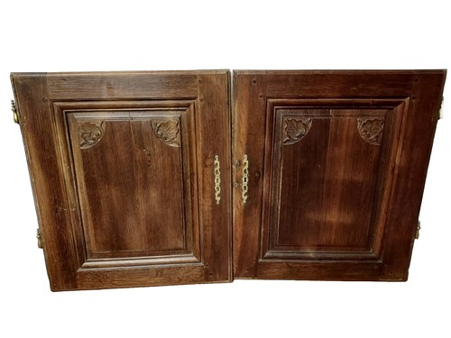 Paire portes chêne - de,