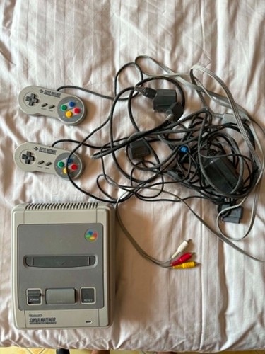 Console super nintendo snes - console,