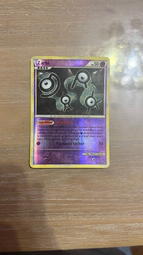 Carte pokemon zarbi holo - pokemon,