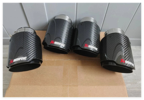Akrapovic carbon fiber exhaust - fiber,