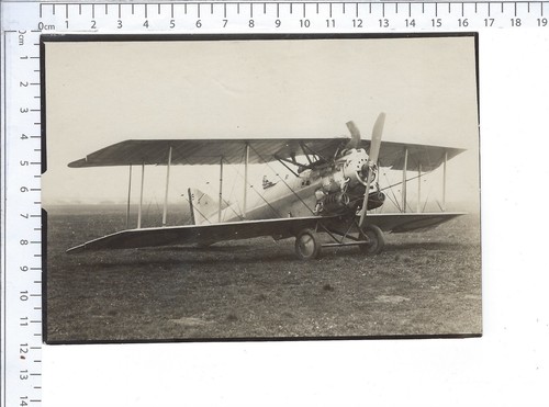 Photo ancienne biplan - photo,