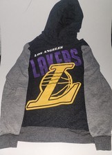 NBA | LA Los Angeles Lakers | Adult Large Hoodie w Big Logo | Long Sleeve Hoodie