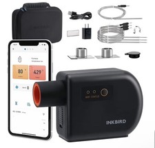 Wi-Fi & Bluetooth BBQ Smoker Temperature Controller with Automatic