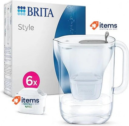 Eau filtre gris clair - 2.4l,