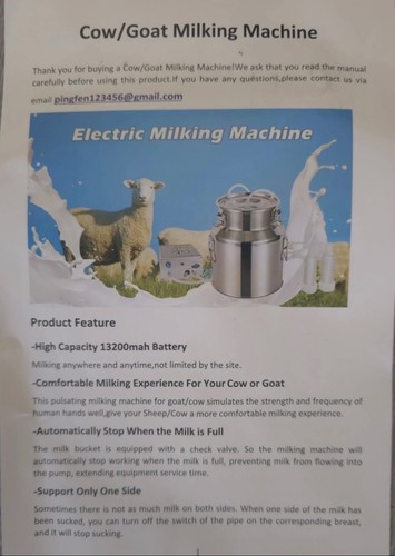 Portable electric dualhead - 3l,