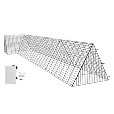 VEVOR Enclos du poulailler cage portable 400 x 100 x 61,5 cm pour l'extérieur