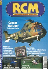 RCM N°252 PLAN : OISEAU INDOOR / VOYAGER E / HELICO COUGAR HORIZON / B 601 L 