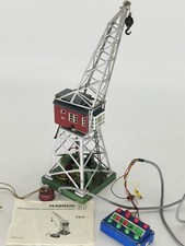MÄRKLIN 7051 GRUE COMPLÈTE AVEC ELECTRO AIMANT ET NOTICE  +++
