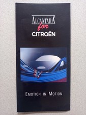 dépliant CITOREN - ALCANTARA
