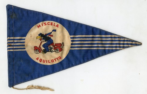 Rare ancien fanion drapeau