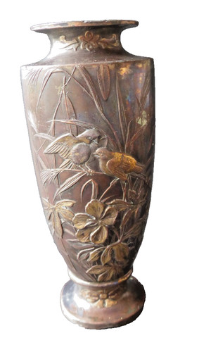 Vase cuivre japonais - vase, en