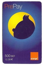 RARE / TELEPHONE CARD - TINTIN ET MILOU: HERGE COMIC / PHONECARD TELECARTE