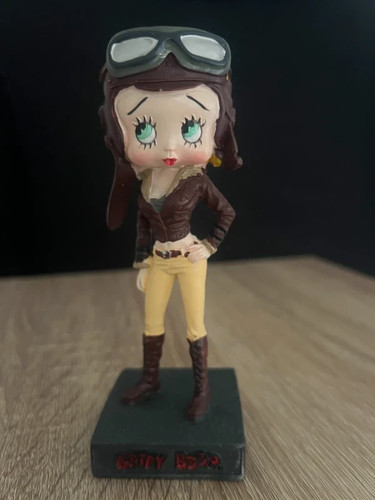 Figurine betty boop aviatrice - figurine,