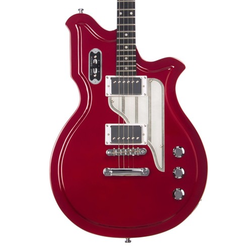 Airline guitars map tenor red - guitars,