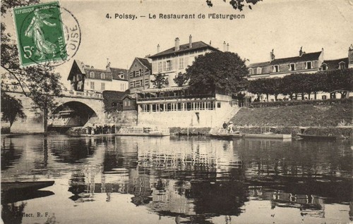 Cpa orphin restaurant de - cpa, orphin-le