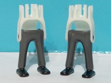 PLAYMOBIL X2 JAMBES GRISES