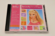 Barbie Mattel Beauty Boutique Hair Salon 2003 Windows PC-CD ROM Video Game