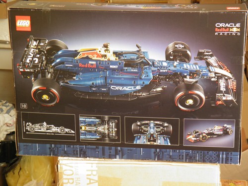Lego technic 42206 f1 - f1, red