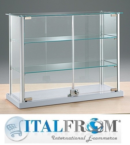 Affichage verre vitrine - en,
