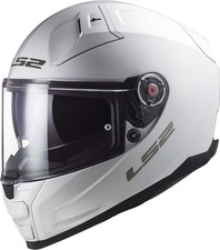 Casque Intégral LS2 FF811 Vector II Solide (Blanc) Taille: XXXL (65)