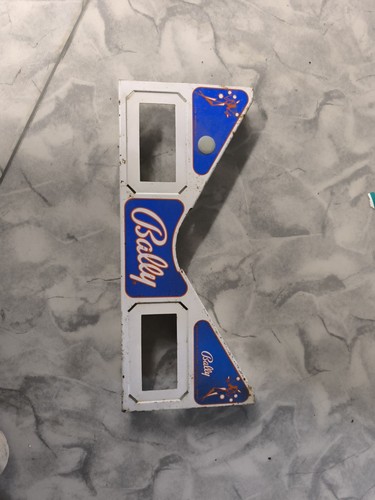 Flipper pinball bally apron - pinball,