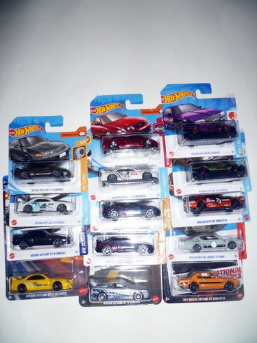 Lot hot wheels nissan skyline - lot,