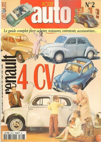 Gazoline renault 4cv - 2,