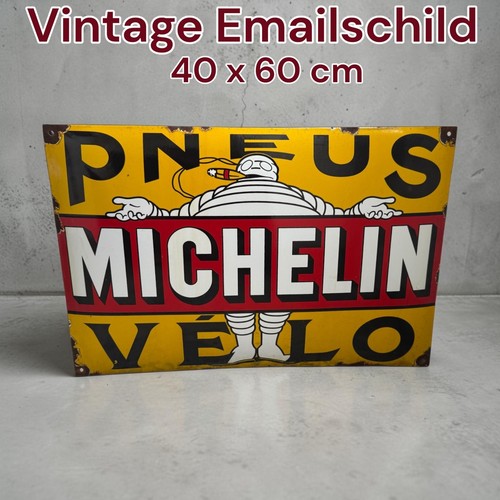 Signe émaillé vintage - signe,