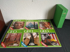 MAGAZINE Géo revue N°76 À 81 Lot  1985 Tbe Livraison Offerte !!!!!!!!