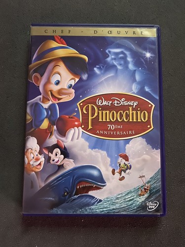 Film dvd walt disney pinocchio - dvd,