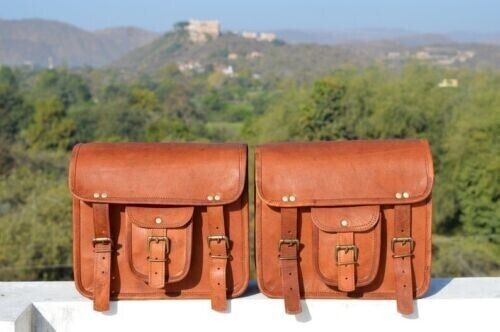 Sacoches selle cuir pour - cuir,