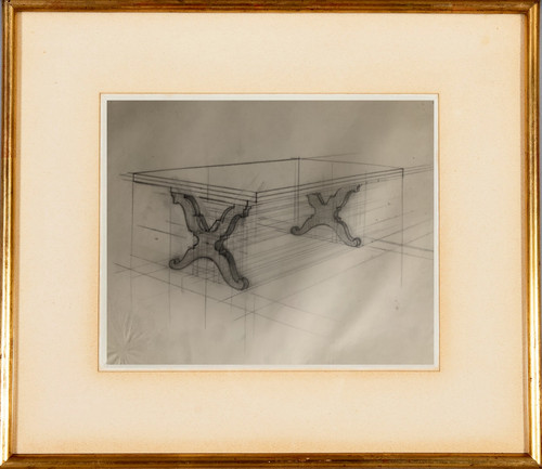 Dessin mobilier de - de,